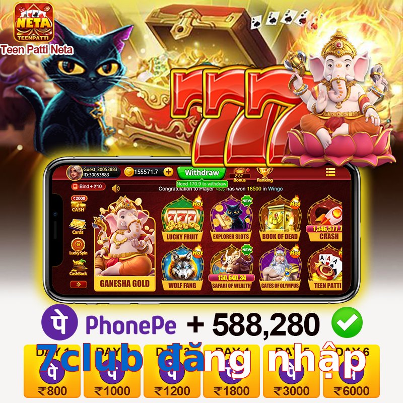 7club đăng nhập