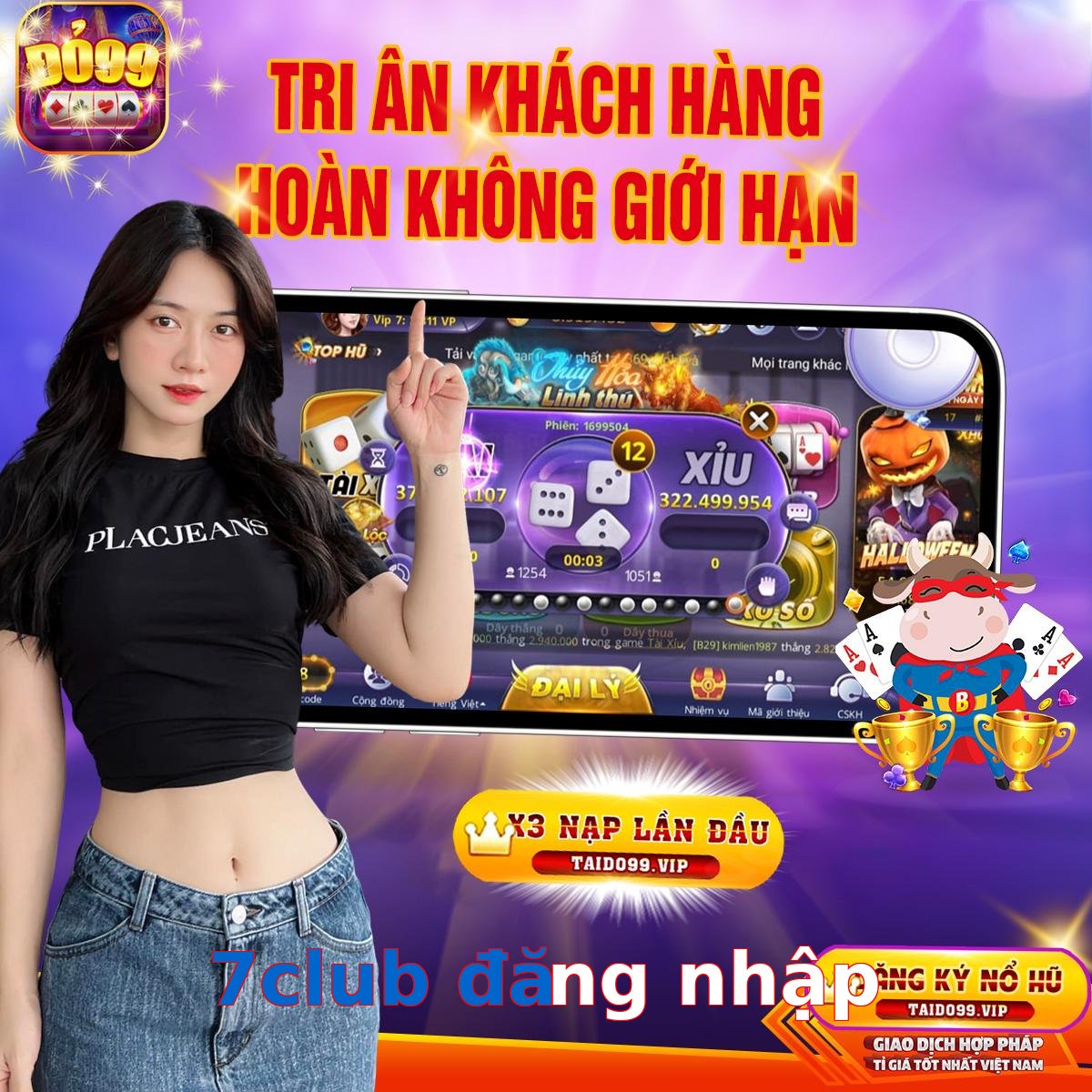 7club đăng nhập