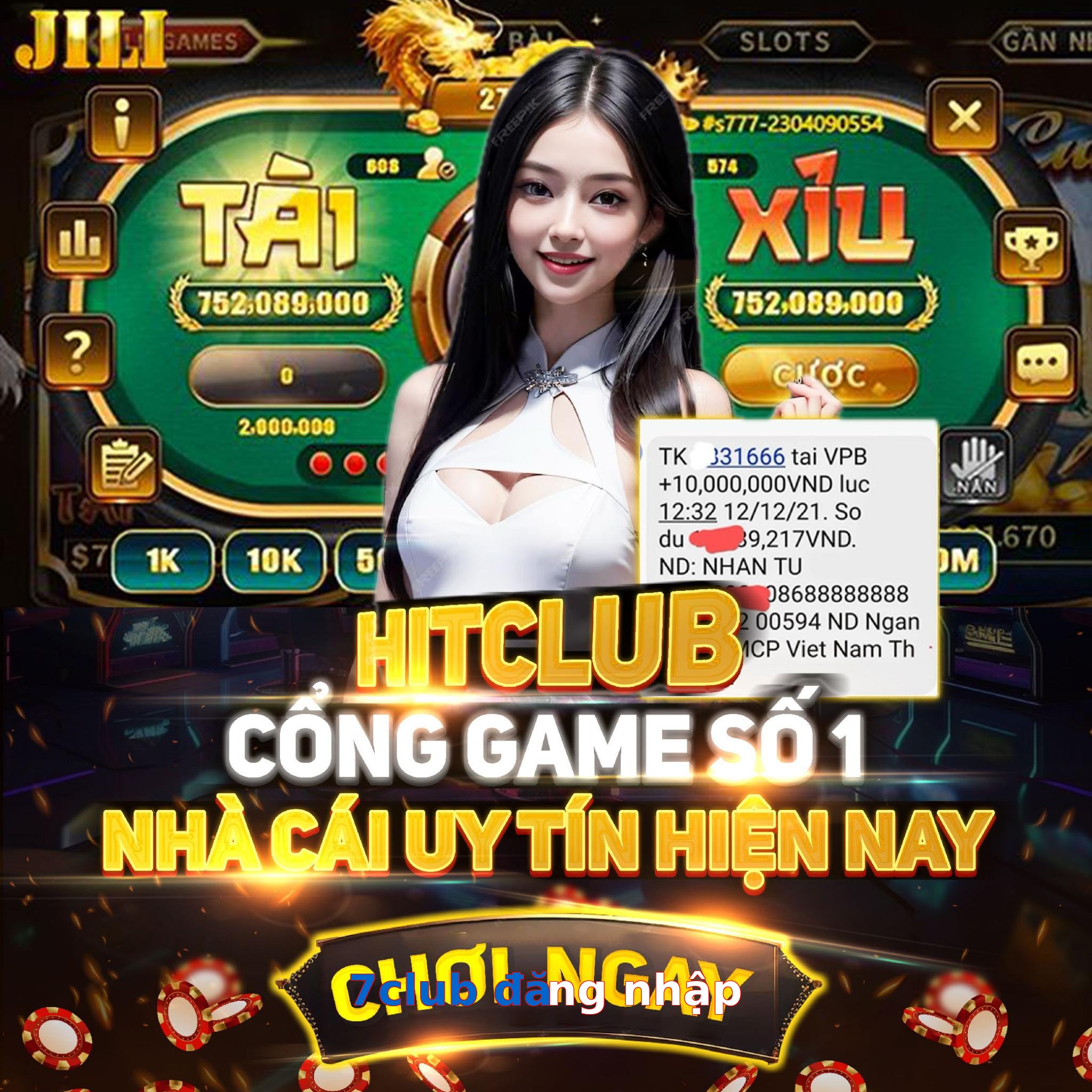 7club đăng nhập