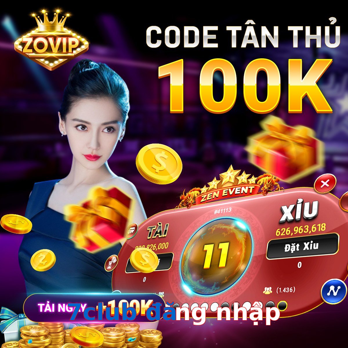 7club đăng nhập